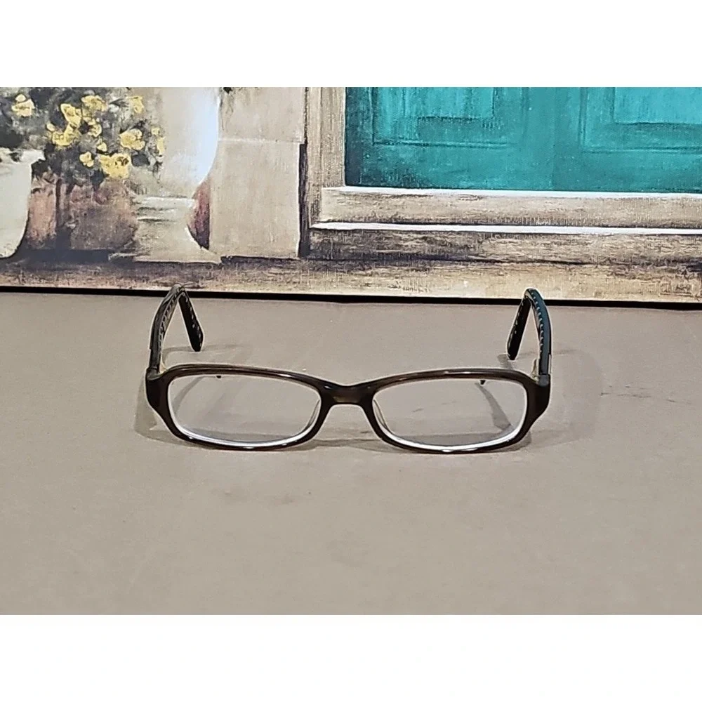 Nine West  NW5002  210 Eyeglass Frames  Only Clear Brown  52-16-130